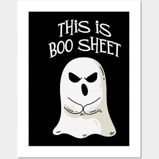 This Is Boo Sheet - Halloween Boo Boo Sheet Ghost Costume Posters and Art